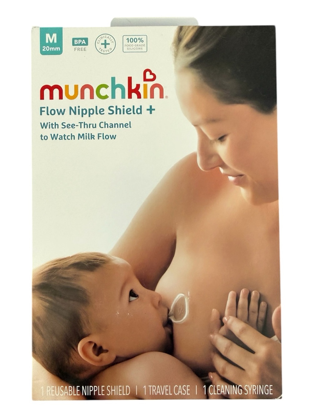 Munchkin Flow Nipple Shield + 20mm